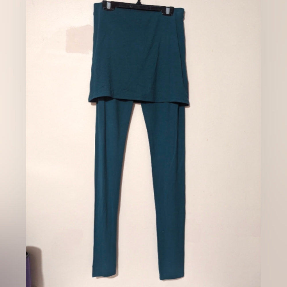 $3 for $30 KAVU Layover Leggings in Spruce Green Size Small Viscose NEW!
